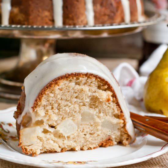Pear Bundt Cake
