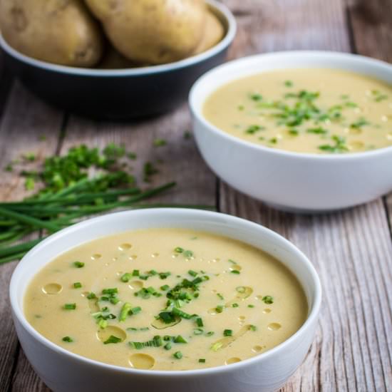 Creamy Potato and Leek Soup