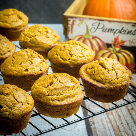 Gluten Free Pumpkin Muffins