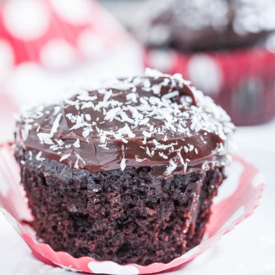 Chocolate Zucchini Cupcakes