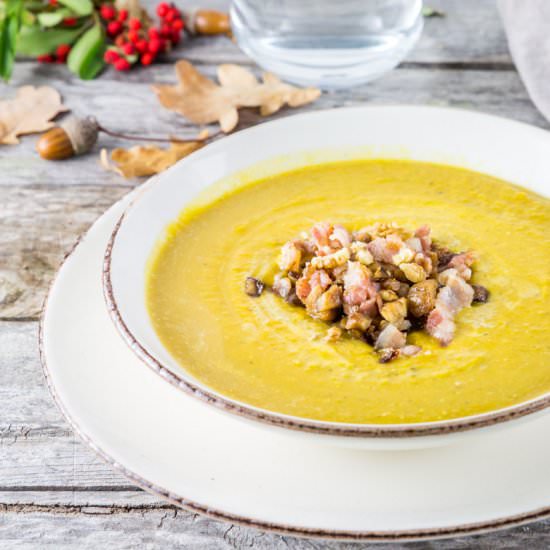 Pumpkin and Chestnut Soup