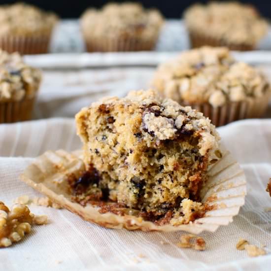 Whole Wheat Banana Muffins