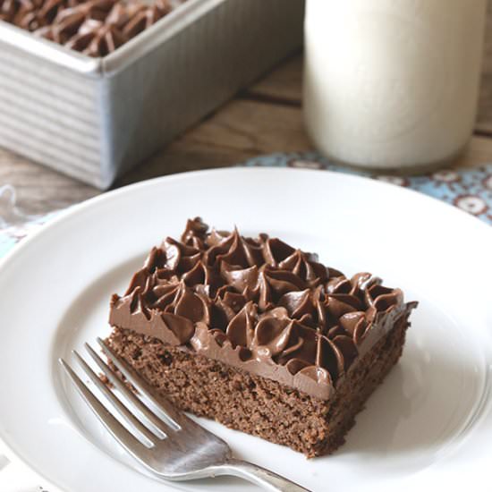 Healthy Chocolate Snack Cake