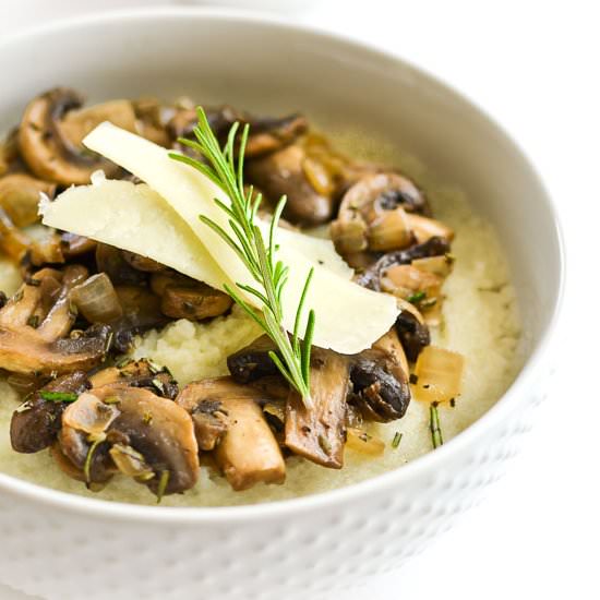 Pecorino Mashed Cauliflower