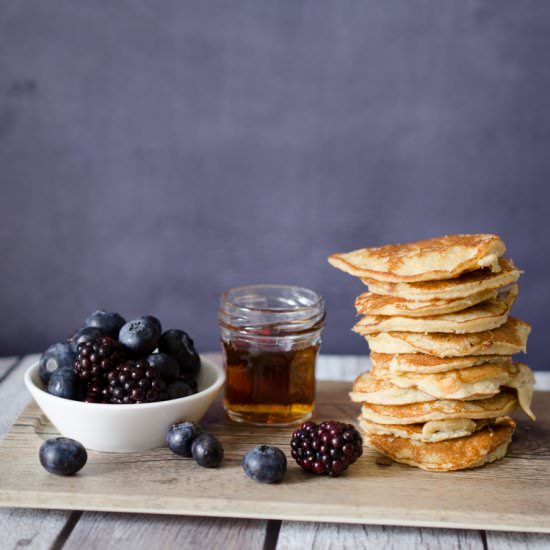 Oat and Coconut Pancakes