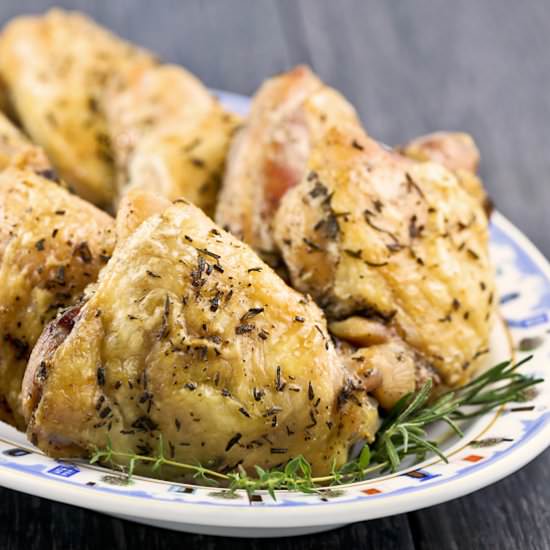 Rosemary Thyme Baked Chicken