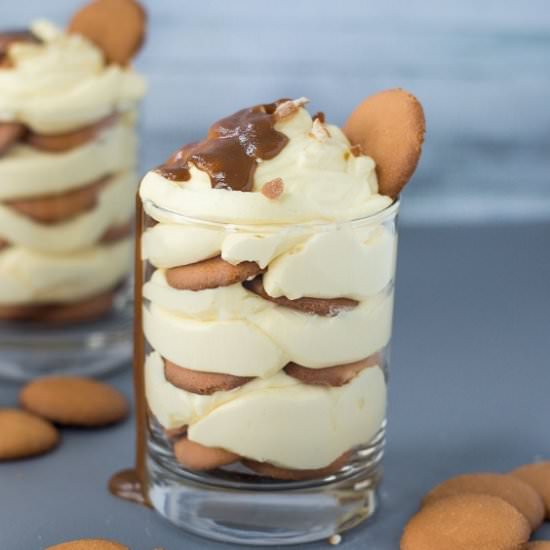 Easy Banana Pudding Parfaits