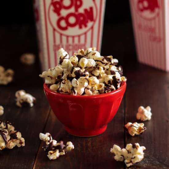 Mexican Spiced Hot Chocolate Popcorn