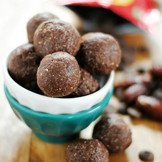Chocolate Almond Date Balls