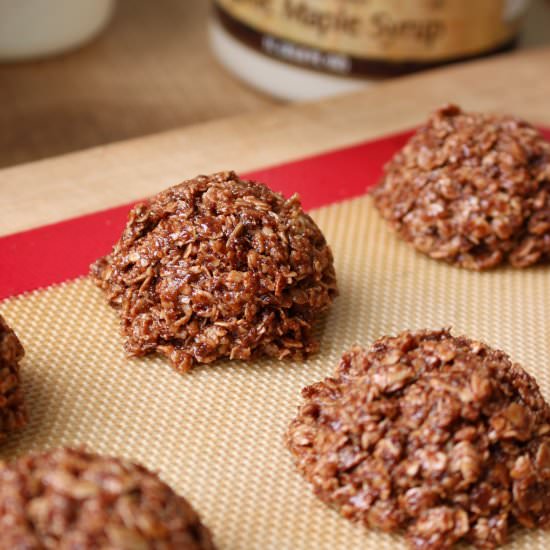No-Bake Cashew Butter Cookies