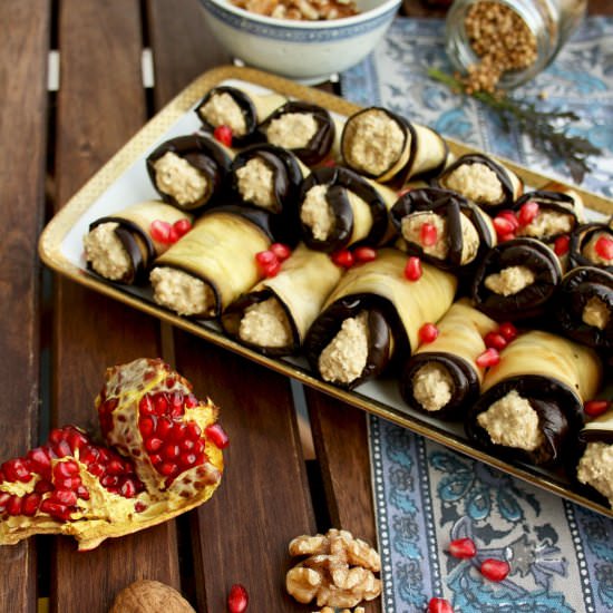Georgian Eggplant Rolls