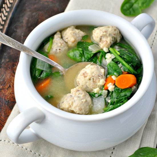 Slow Cooker Italian Wedding Soup