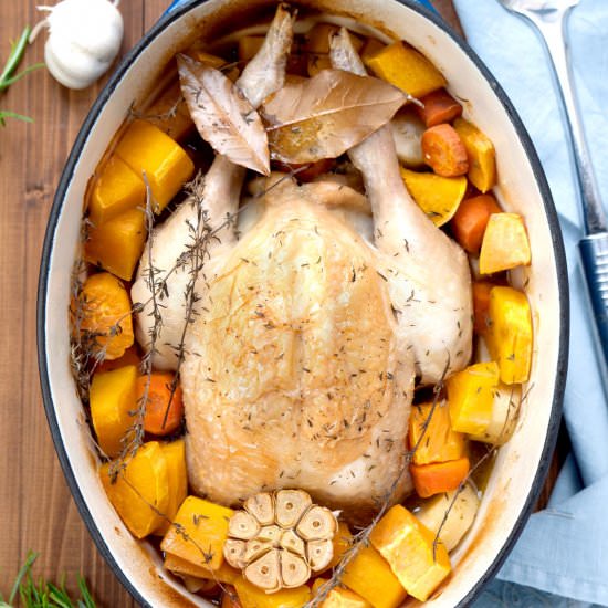 Pot Roast Chicken