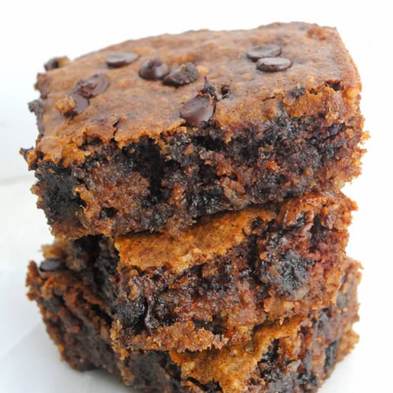 Chocolate Chip Almond Butter Bars