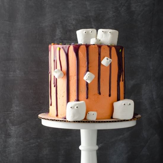 Marshmallow Madness Cake