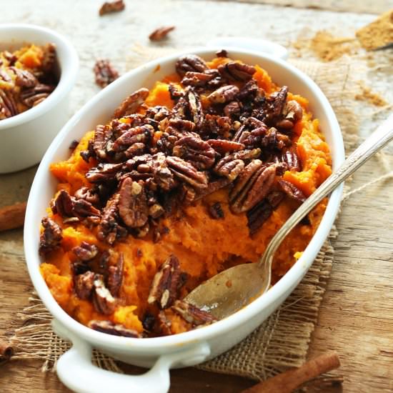 Butternut Sweet Potato Casserole