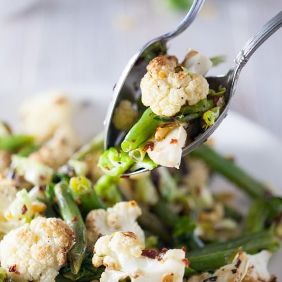 Roasted Cauliflower Salad