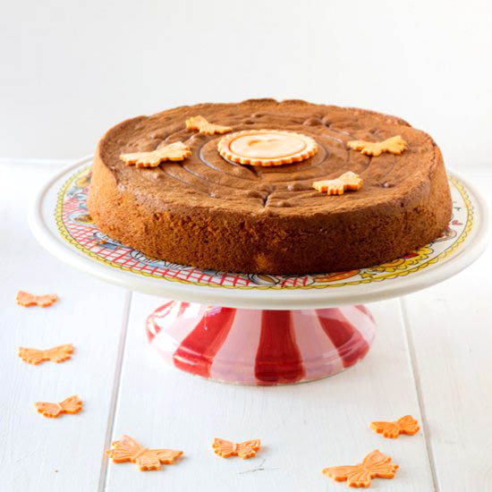 Raspberry Chiffon Cake