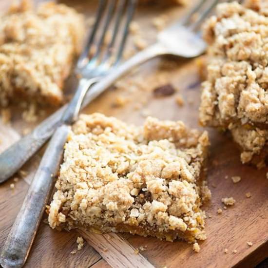 Pumpkin Oatmeal Bars
