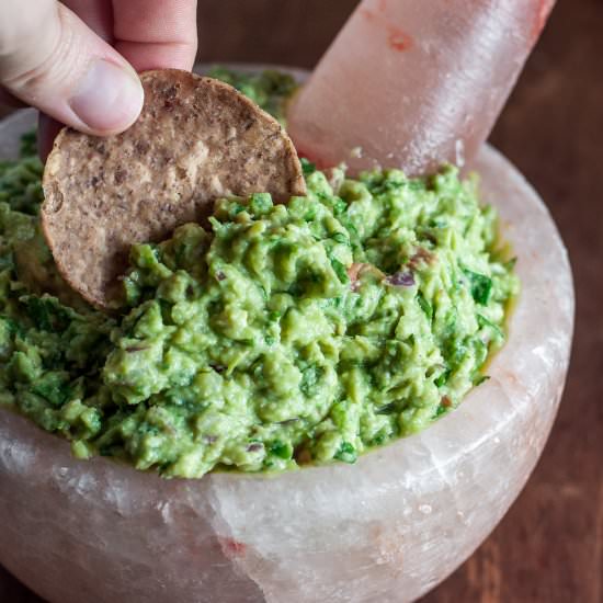 Roasted Garlic Guacamole