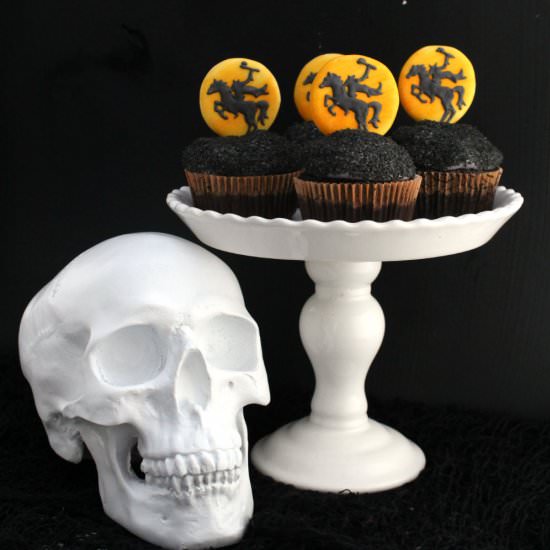 Headless Horseman Cupcakes