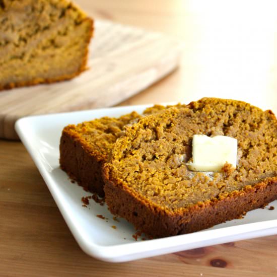 Pumpkin Spice Banana Bread (GF)