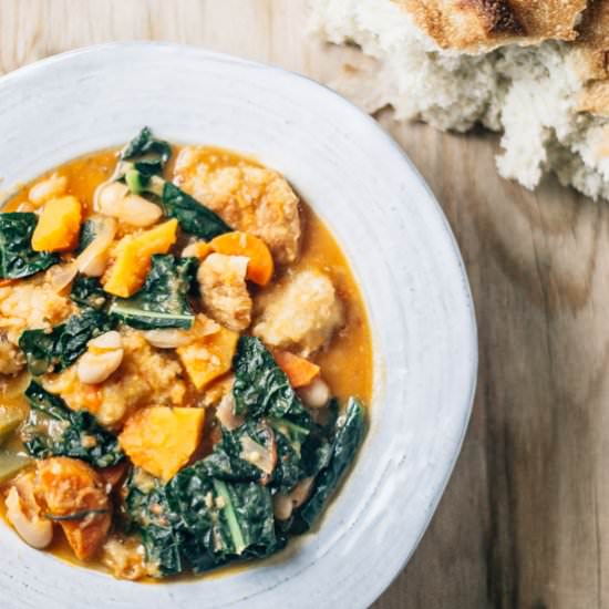 Butternut Squash Ribollita