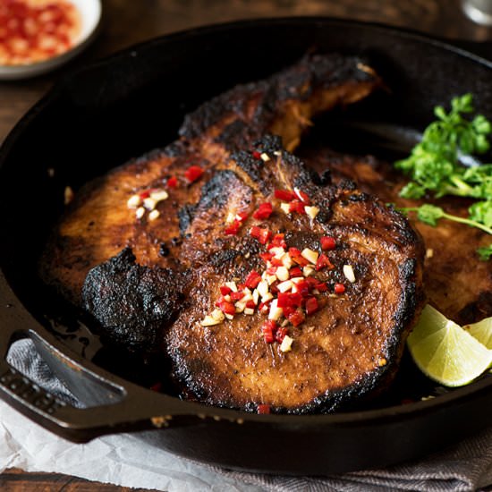 Vietnamese Lemongrass Pork Chop