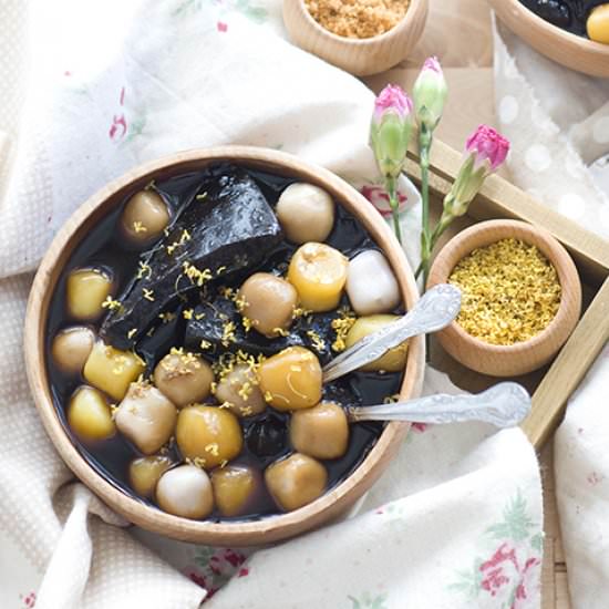 Taiwanese Taro Ball