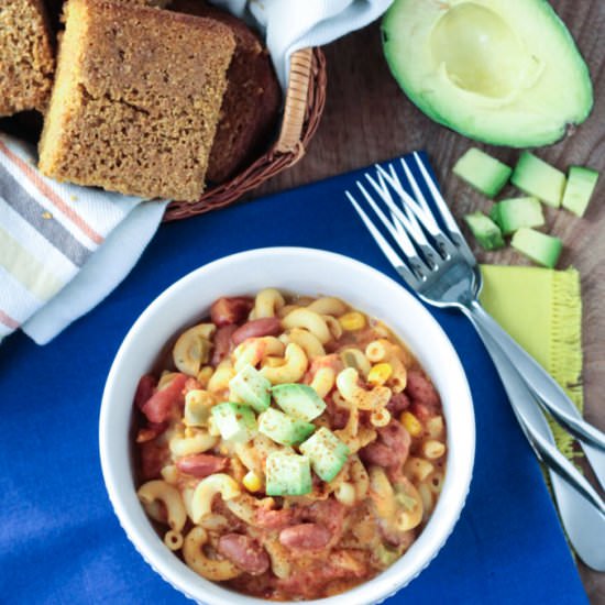 Easy Cheesy Chili Mac