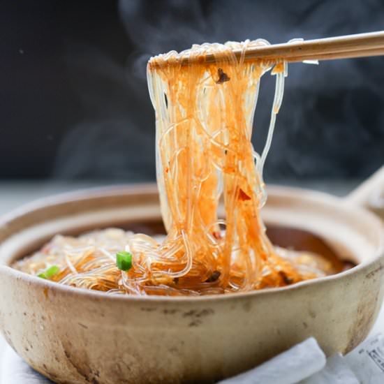 Stir Fried Glass Noodles