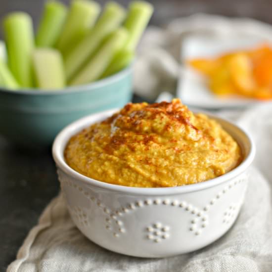 No Bean Pumpkin Hummus