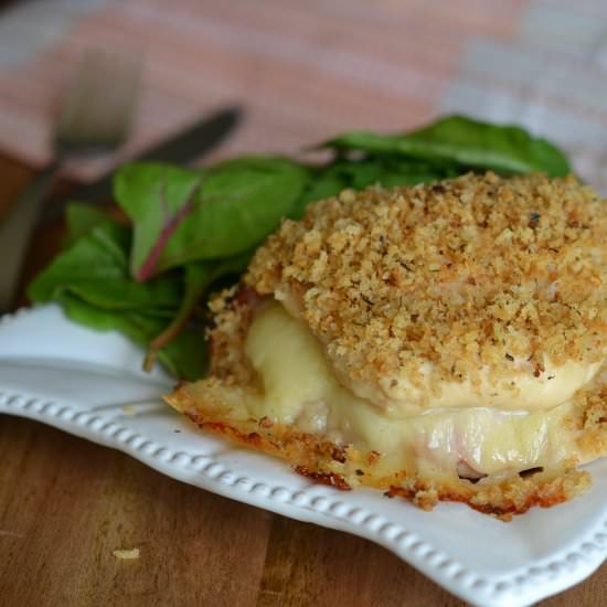 Healthier Chicken Cordon Bleu