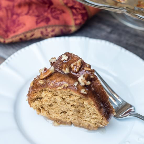 Sweet Potato Bourbon Bundt Cake