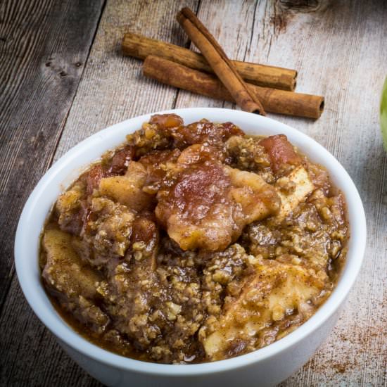 Slow Cooker Apple Crisp