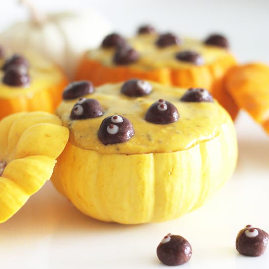 Vegan Halloween Pumpkin Smoothie