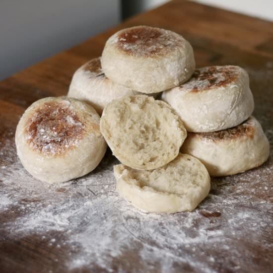 Fresh Yeast Muffins