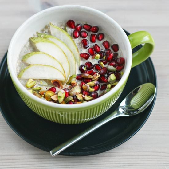 Tahini Overnight Oats