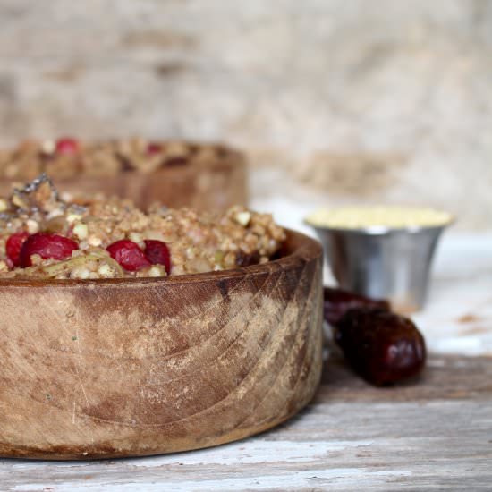 Cardamom Ginger Millet Bowls
