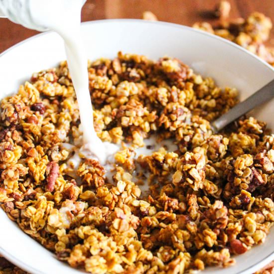Pumpkin Spice Granola