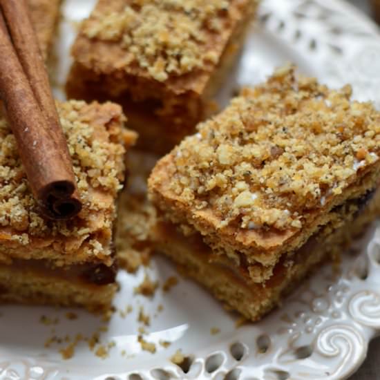 Wholewheat Apple Pie with Praline