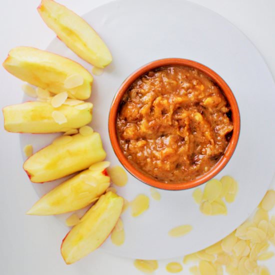 Healthy Caramel Apple Dip