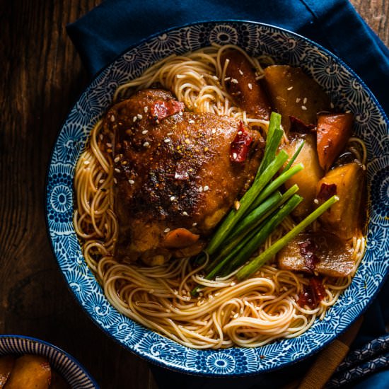 Spicy Chicken Noodle Soup