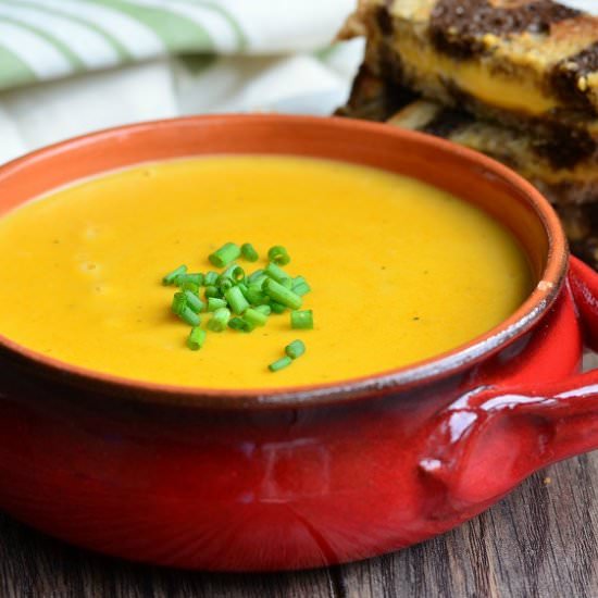 Pumpkin Ale Soup