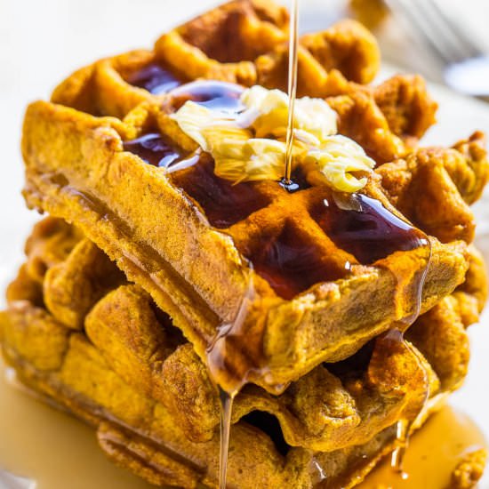 Pumpkin Waffles