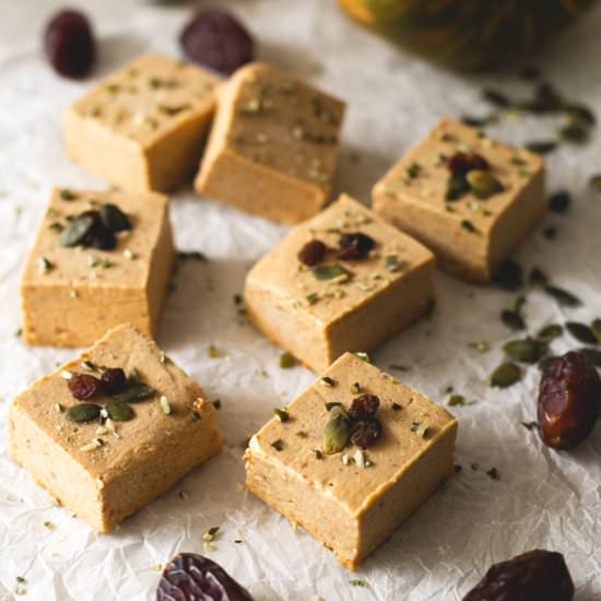 Vegan Pumpkin Pie Fudge