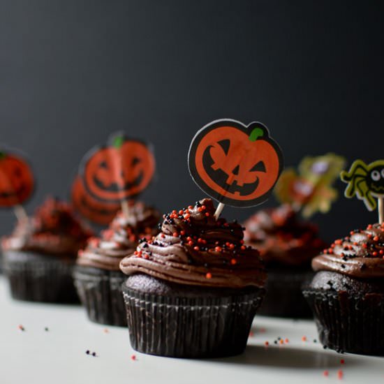 Black Magic Chocolate Cupcakes