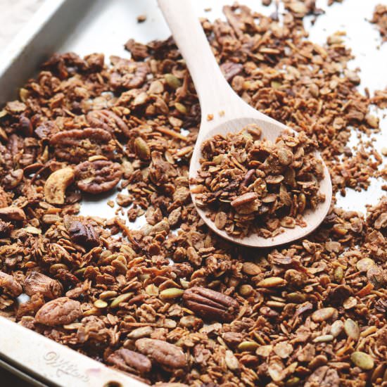 Gingerbread Granola