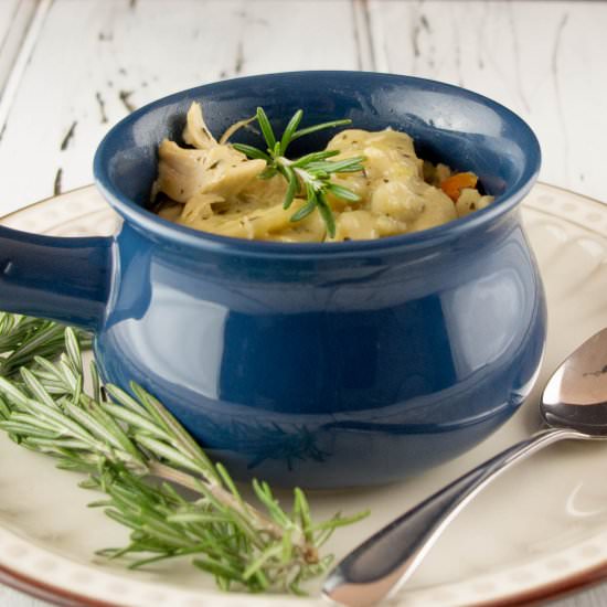 Rosemary Chicken and Dumplings