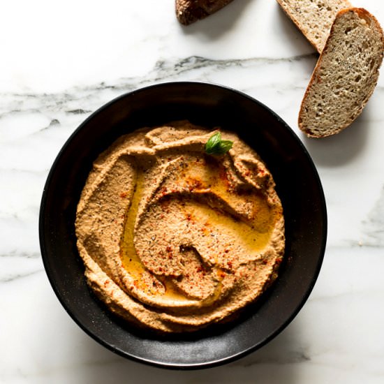 Smoky Eggplant Hummus